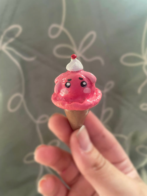 Anxious Strawberry Ice Cream